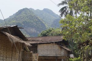 Trekking i Laos - Landsby